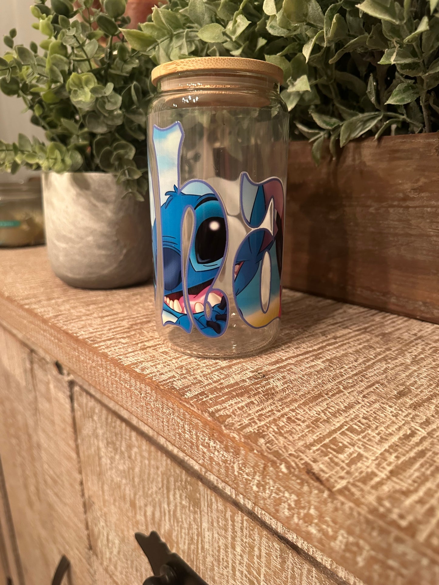 16oz UV DTF Ohana Libby Cup