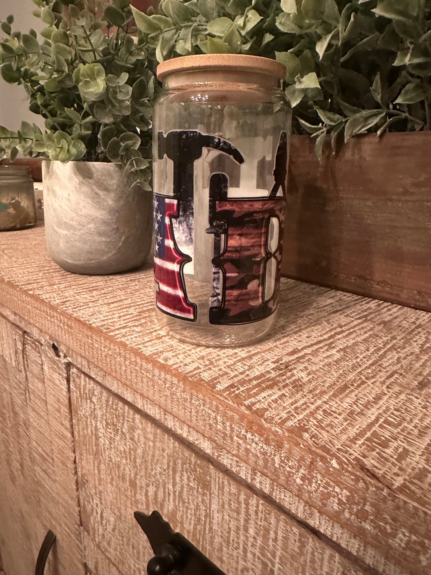 16oz UV DTF “Dad” Libby Cup