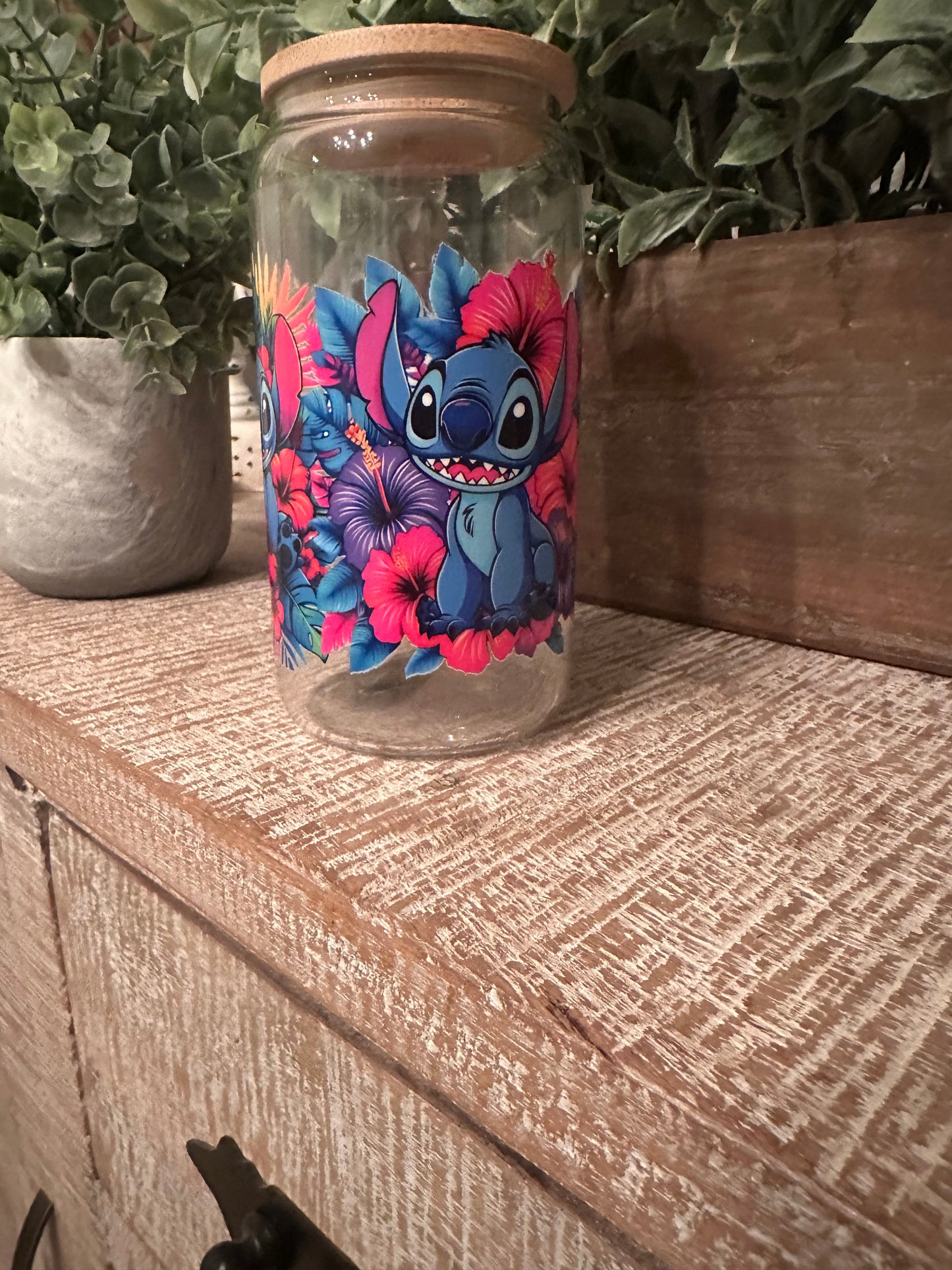 16oz UV DTF “Blue Friend” Libby Cup