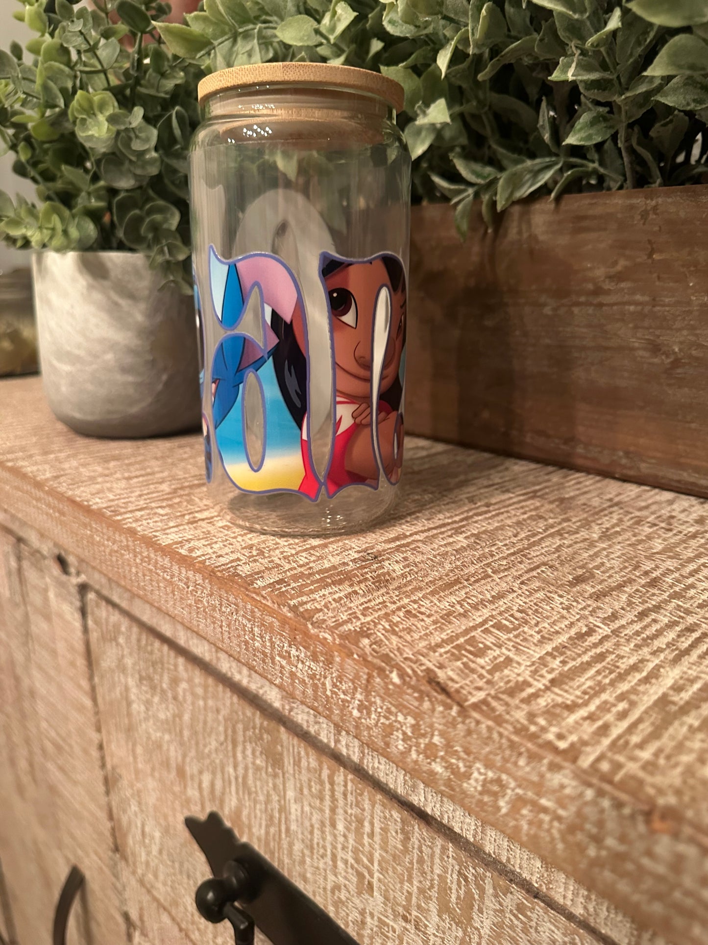 16oz UV DTF Ohana Libby Cup