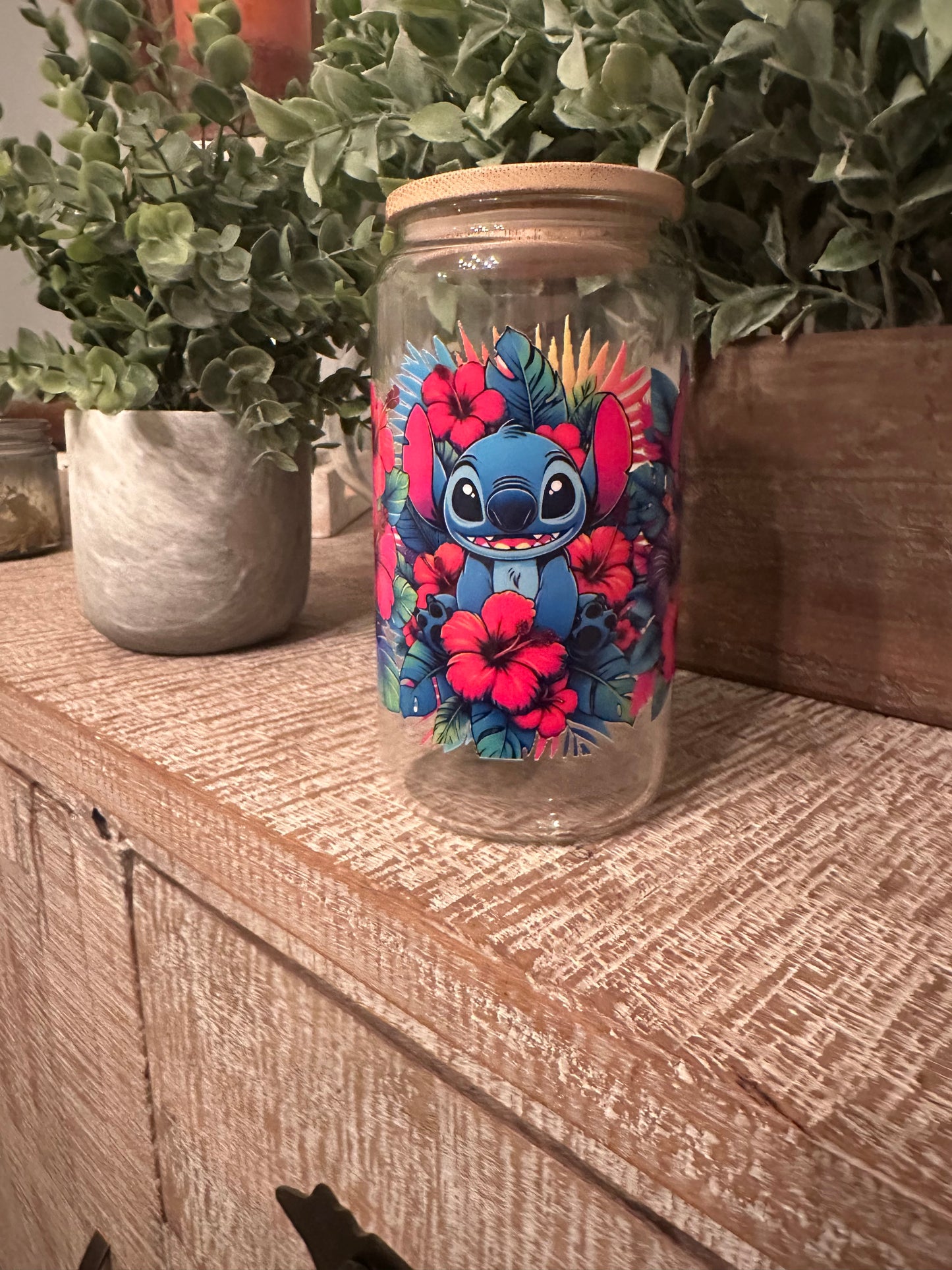 16oz UV DTF “Blue Friend” Libby Cup