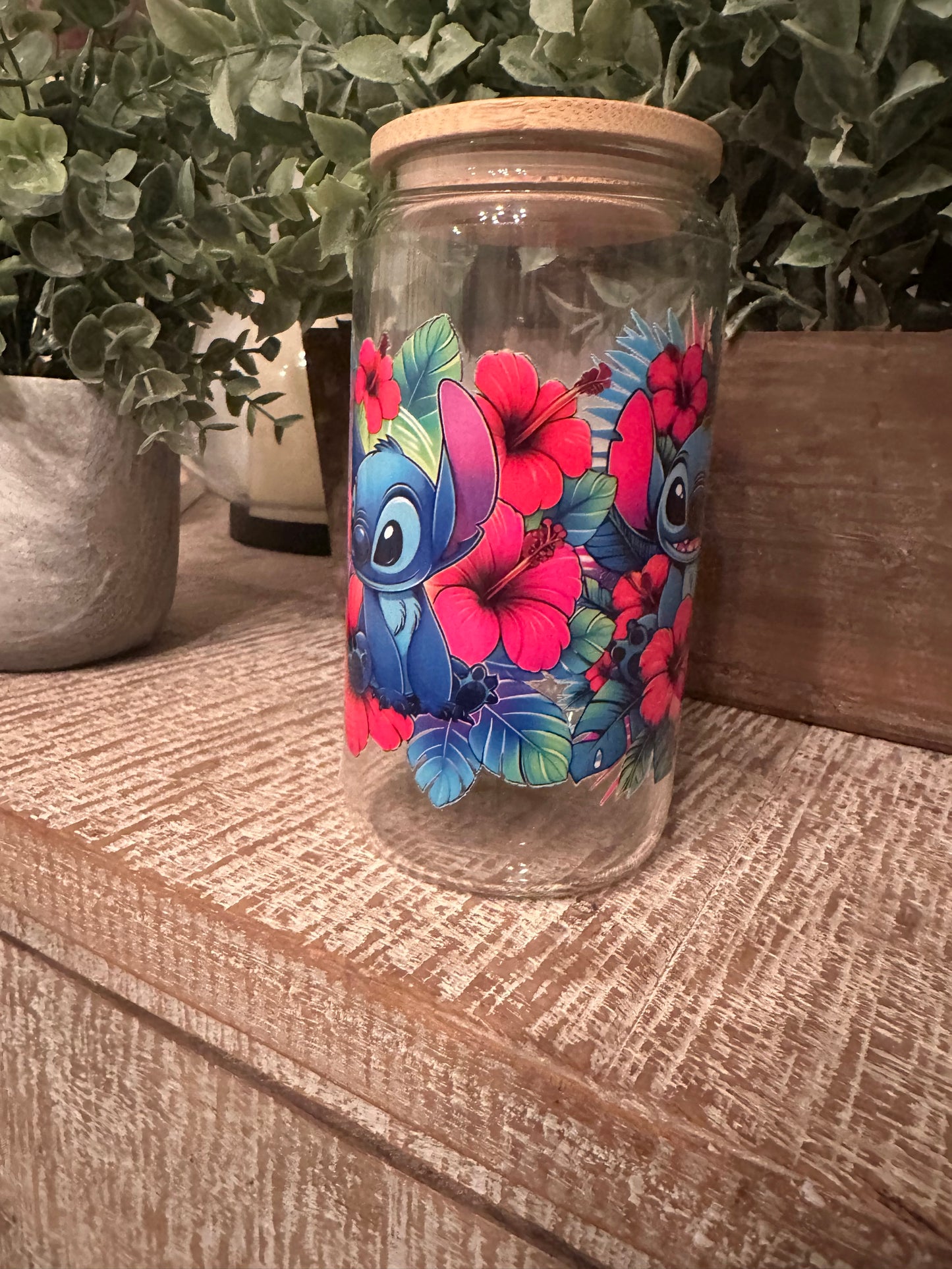 16oz UV DTF “Blue Friend” Libby Cup