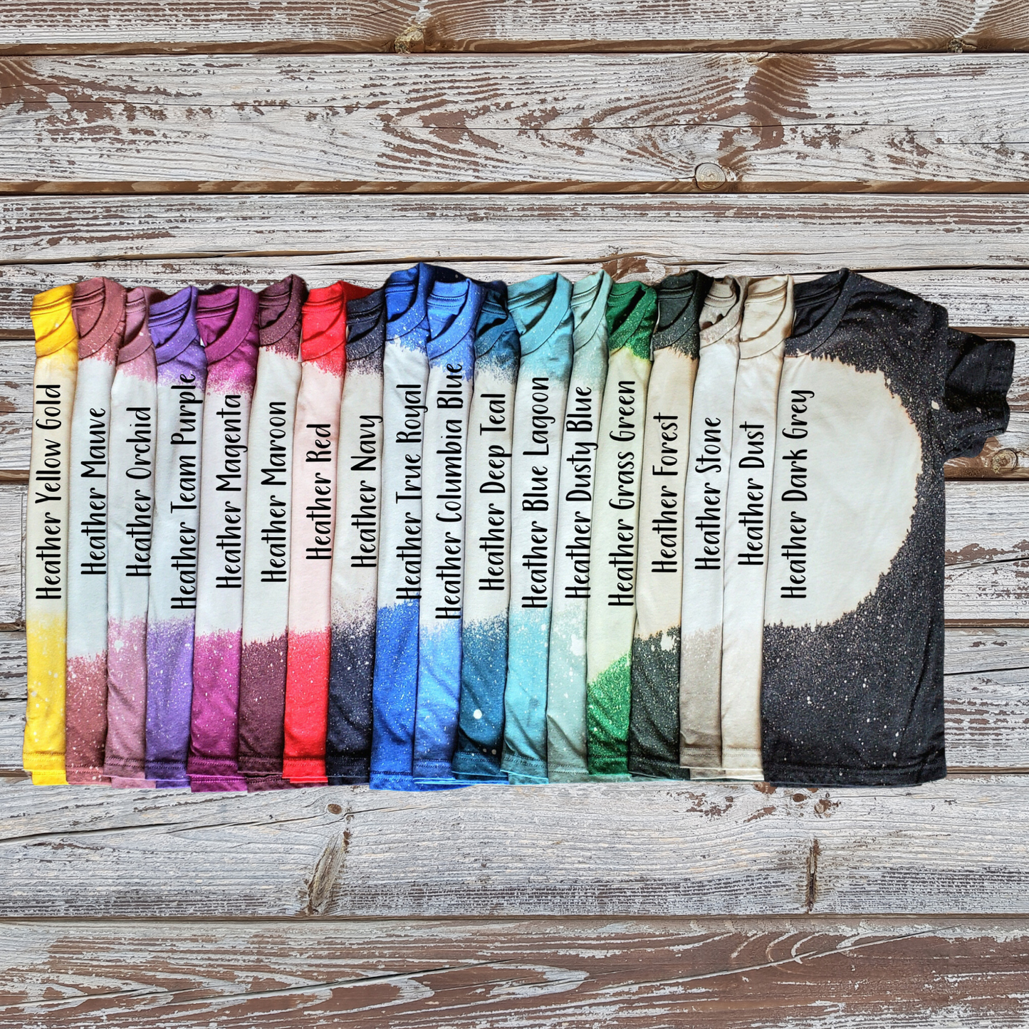 La Bruja Tarot Bleached Tee Mauve