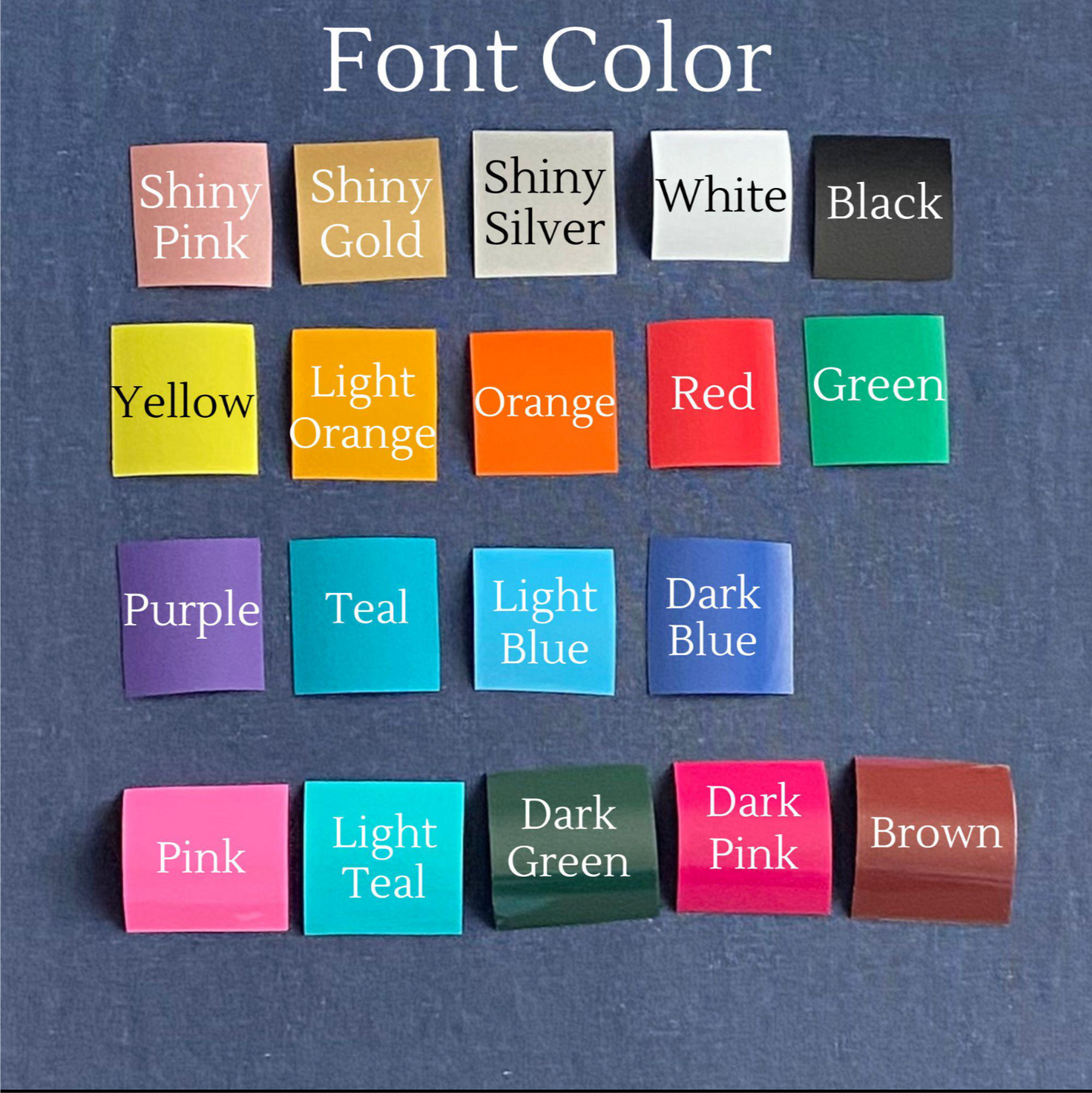 Custom Name Vinyl Keychain/Keyfob