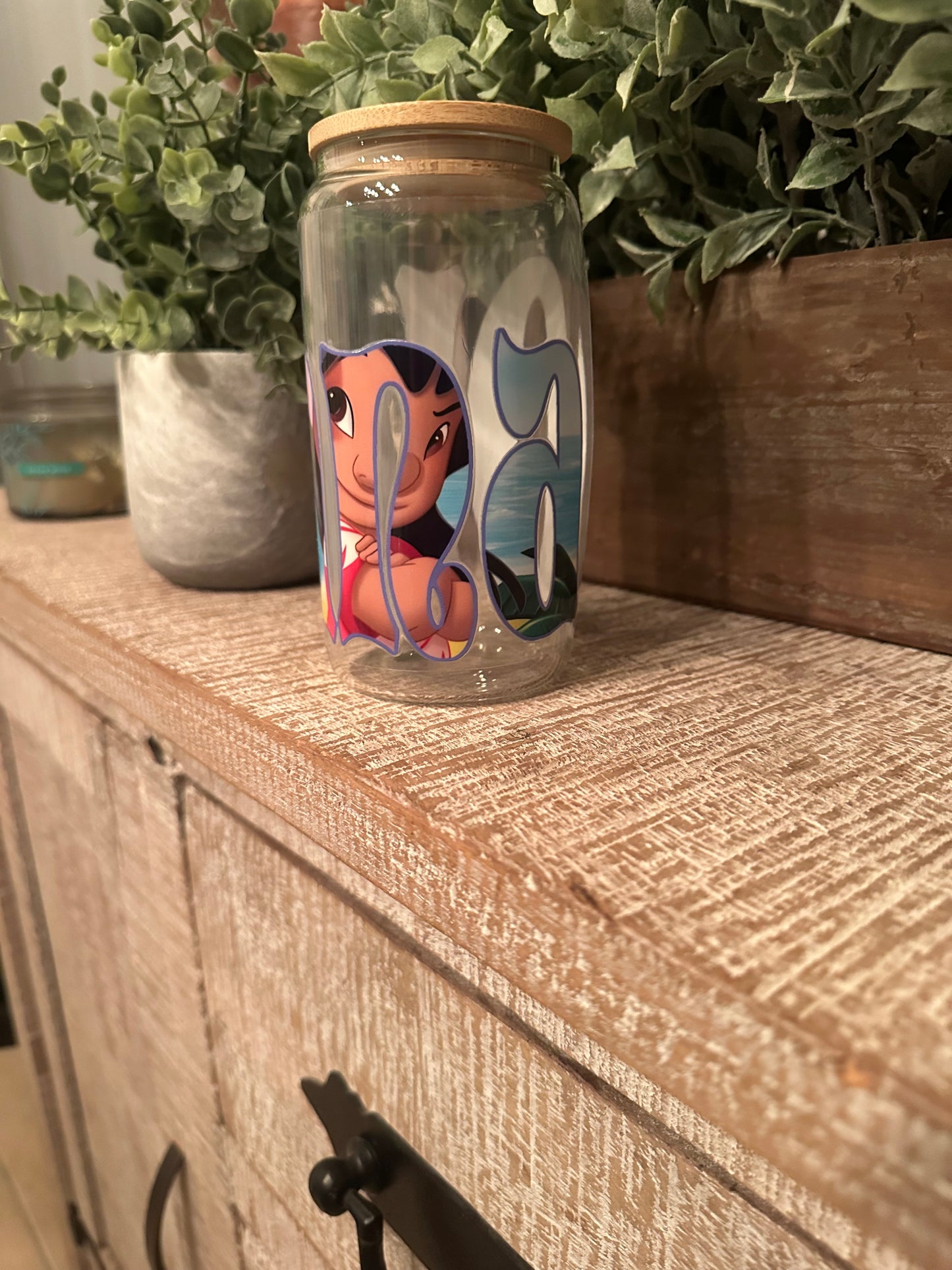 16oz UV DTF Ohana Libby Cup
