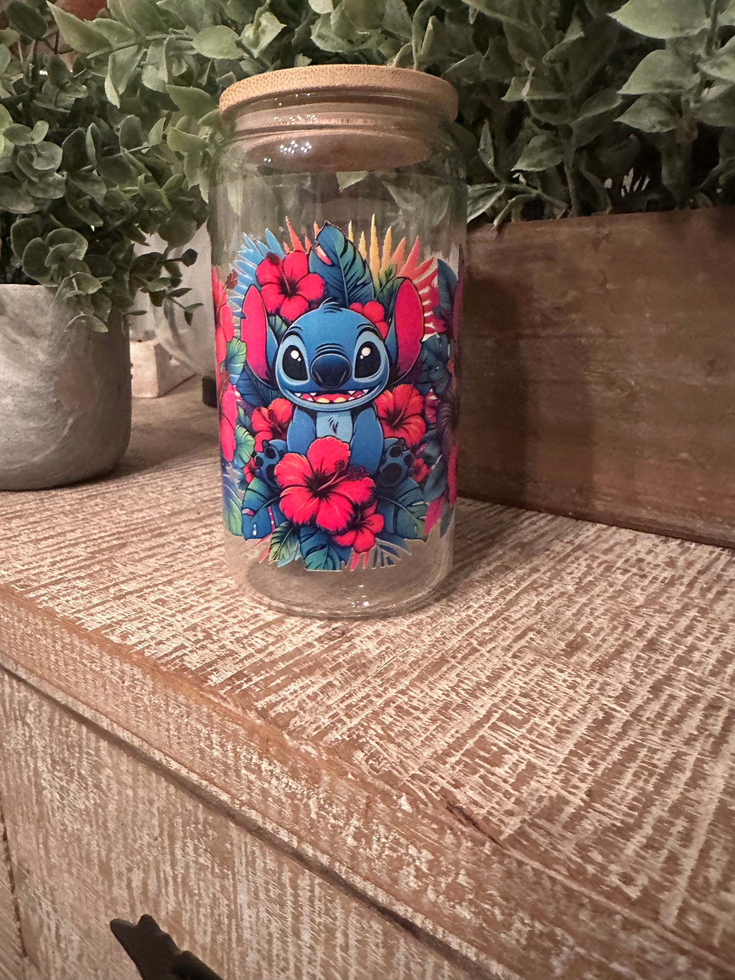 16oz UV DTF “Blue Friend” Libby Cup