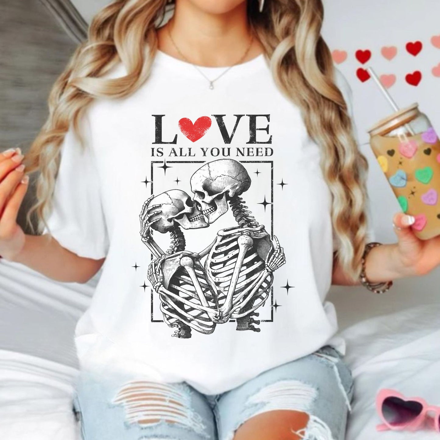 "Love Is All You Need" Valentine’s Tee ❤️