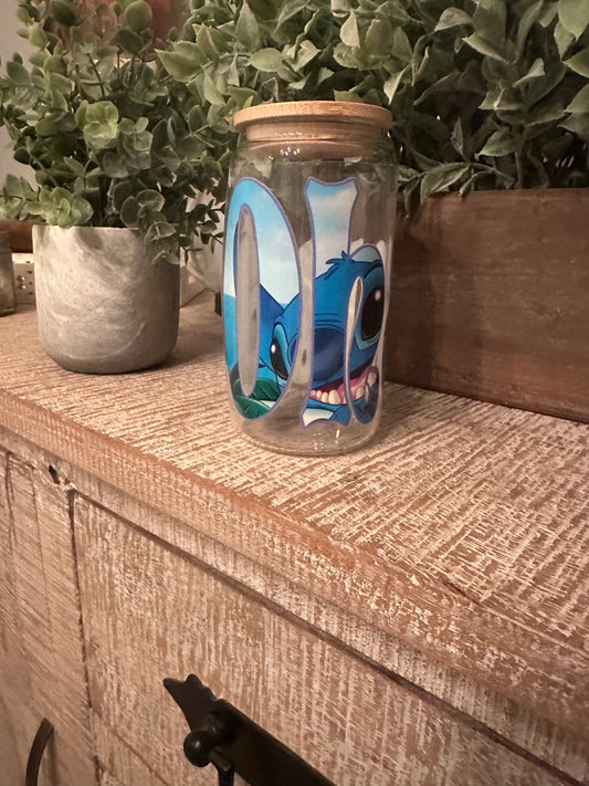16oz UV DTF Ohana Libby Cup