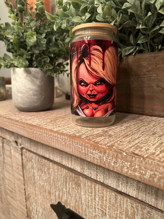 16oz “Chucky & Bride” Libby Cup UV DTF