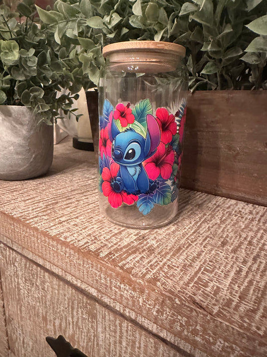 16oz UV DTF “Blue Friend” Libby Cup