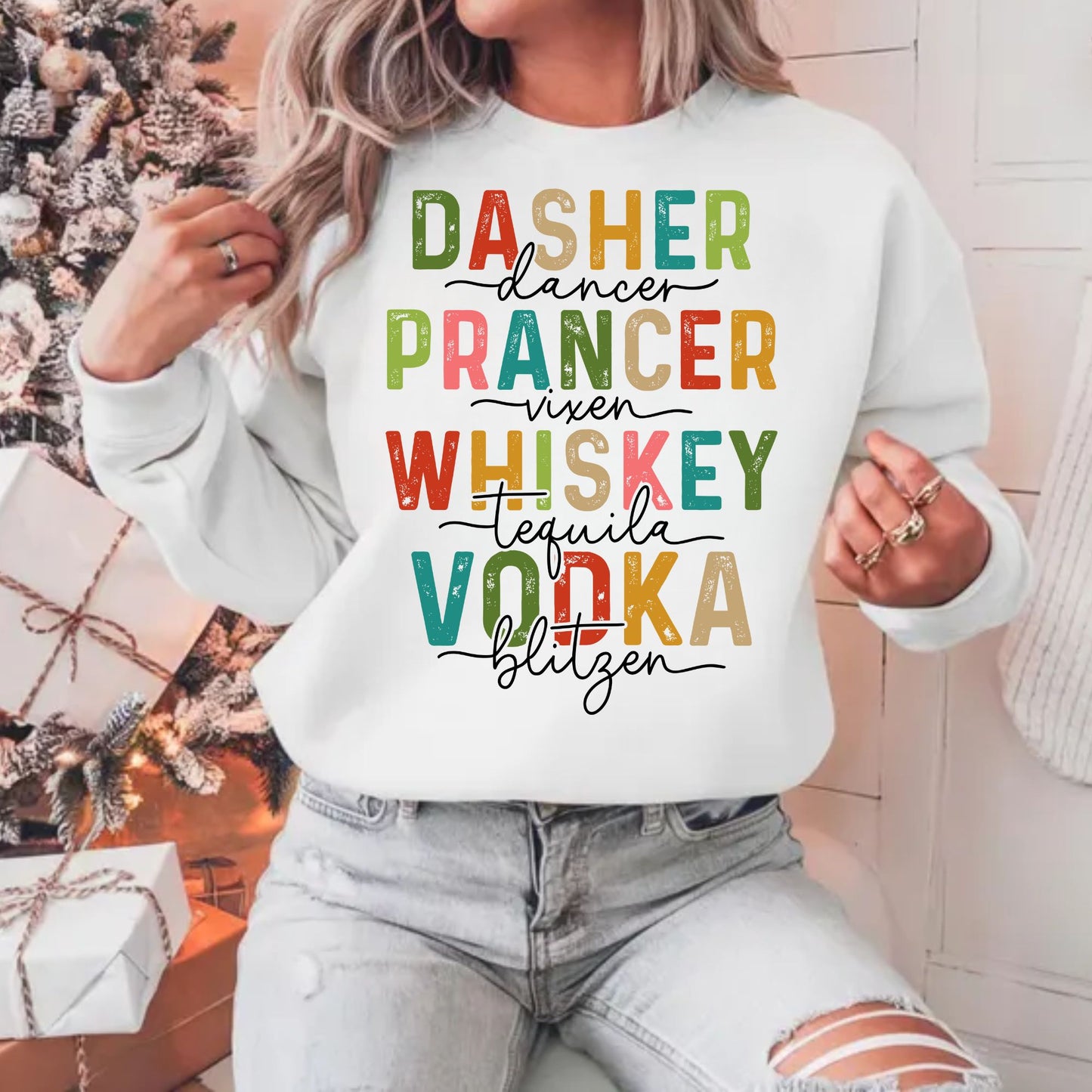 Dasher Prancer Whisky Vodka