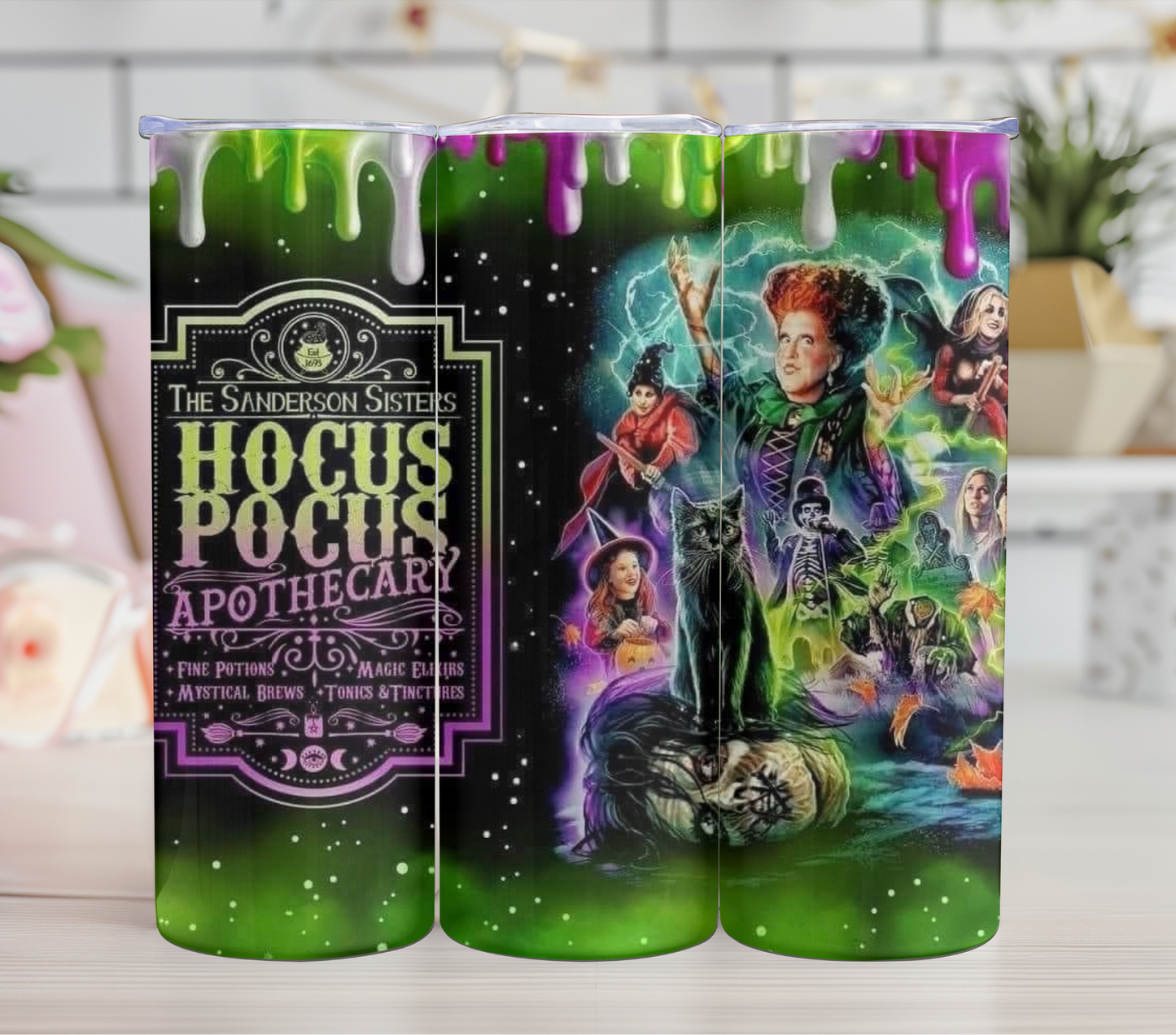 Hocus Pocus Green 20oz Tumbler