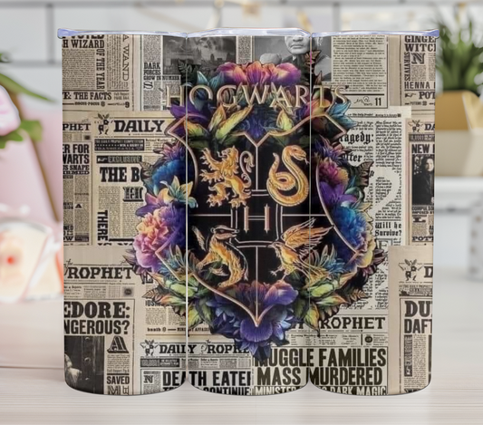 Hogwart's 20oz Tumbler