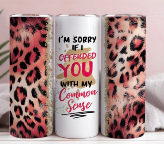 Common Sense 20oz Tumbler