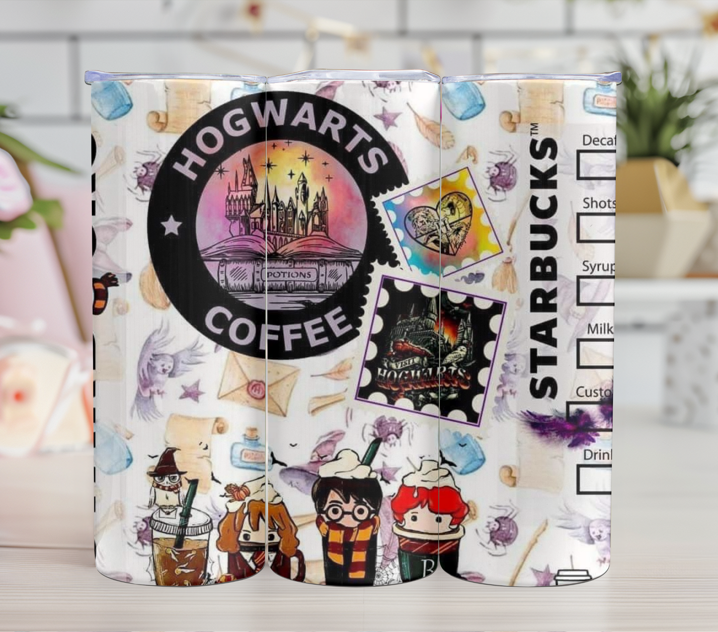 Starbucks Hogwarts Coffee 20oz Tumbler