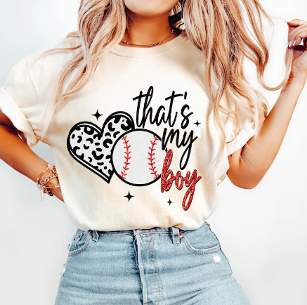 That's My Boy Baseball Tee